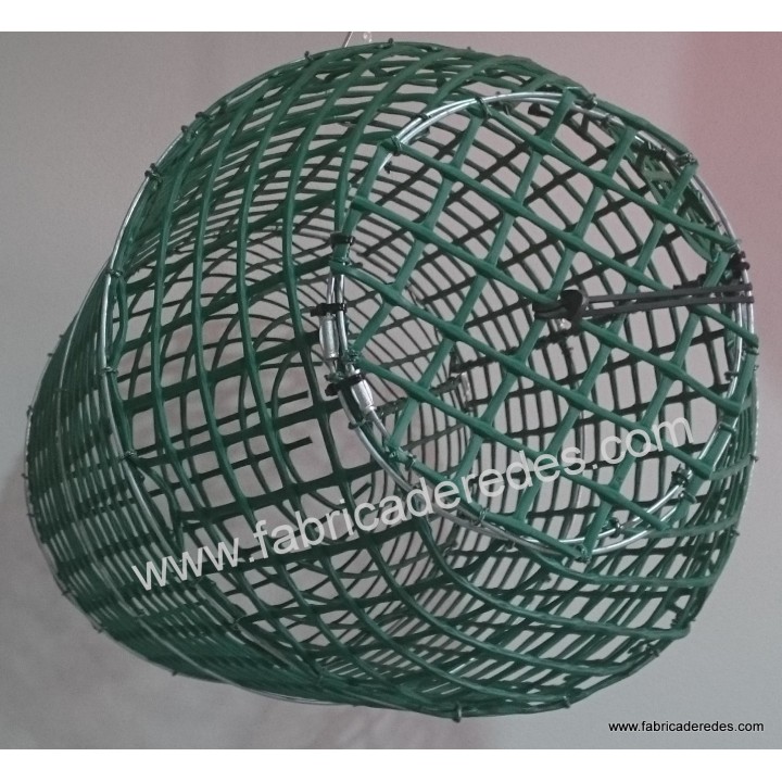 Nasa de pulpo y pescado