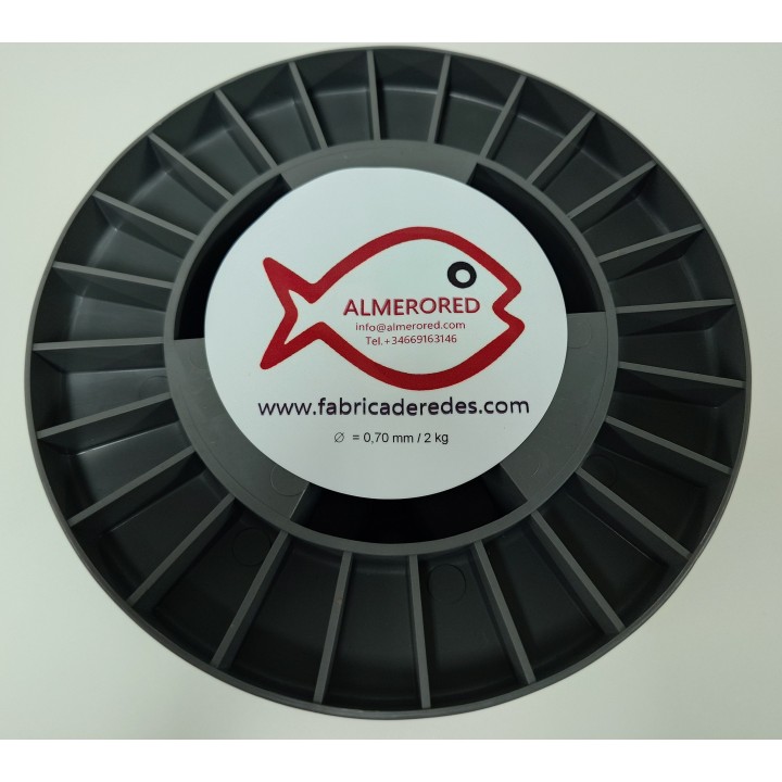 Bobine monofilament 0.70mm x 4400 mètres transparent