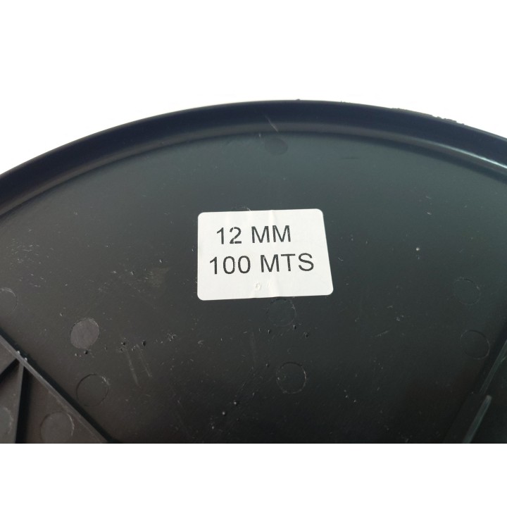 Corda de nylon trançada 12mm x 100m vermelha