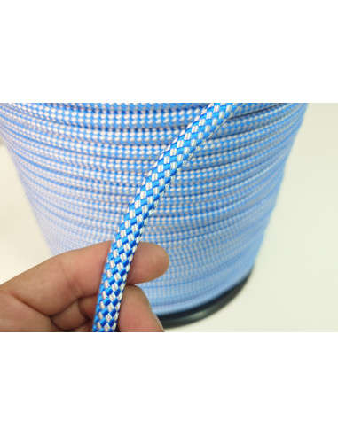Corda in polipropilene 10mm x 200mt Bianco - Blu