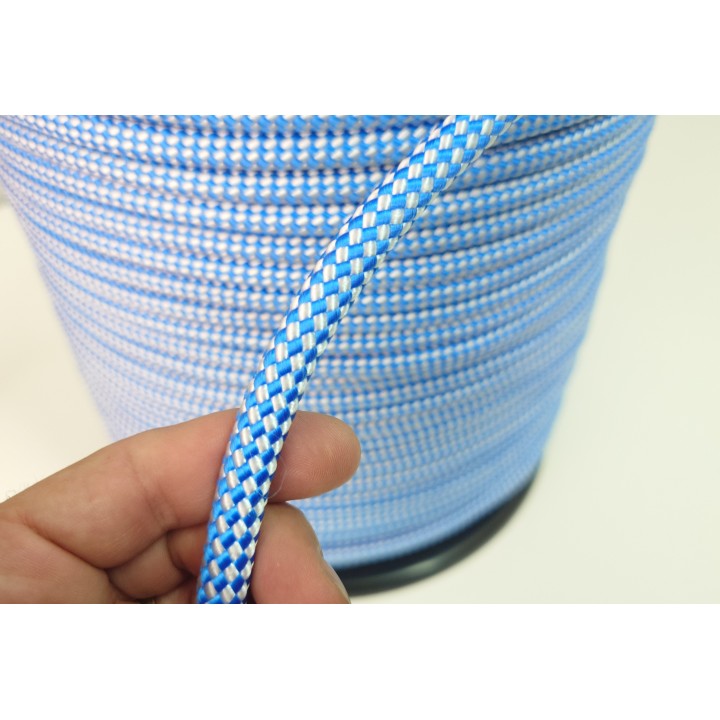 Cuerda de polipropileno 10mm x 200mts Blanco - Azul