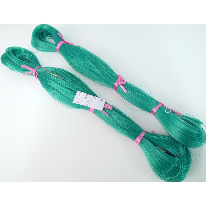 Filet 0.70mm x 400msq x 4.5md x 100 mètres vert