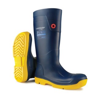 DUNLOP PUROFORT SEAPRO FULL SAFETY (MEERBLAU/GELB)