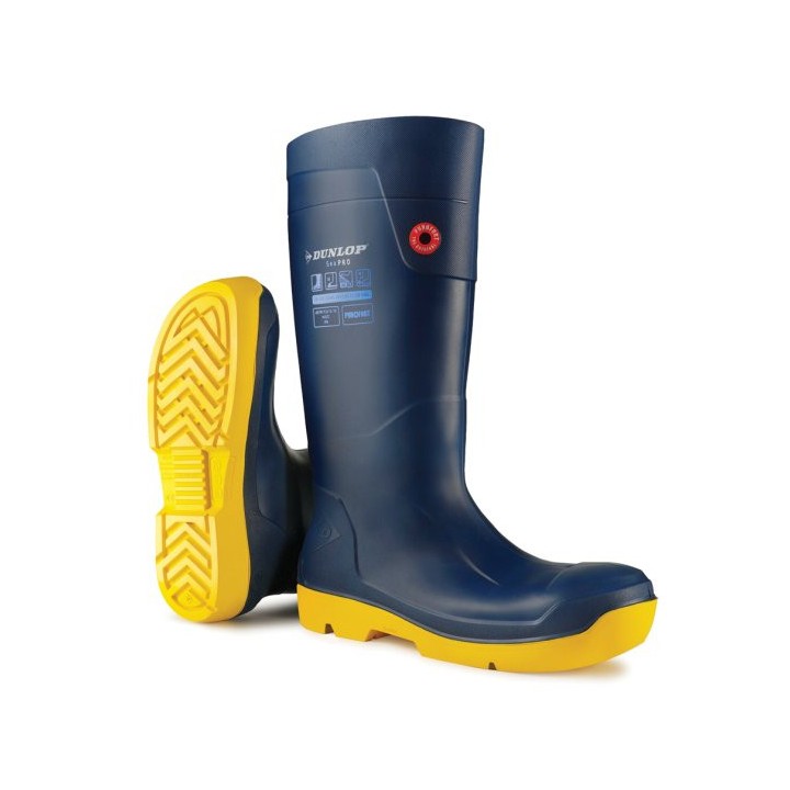 DUNLOP PUROFORT SEAPRO FULL SAFETY (SEA BLUE/YELLOW)