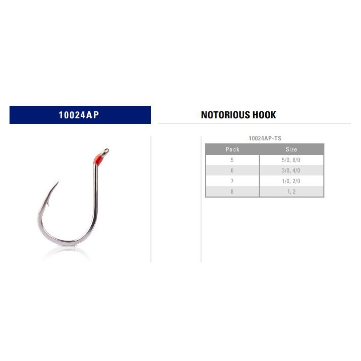 MUSTAD NOTORIOUS 10024AP-TS