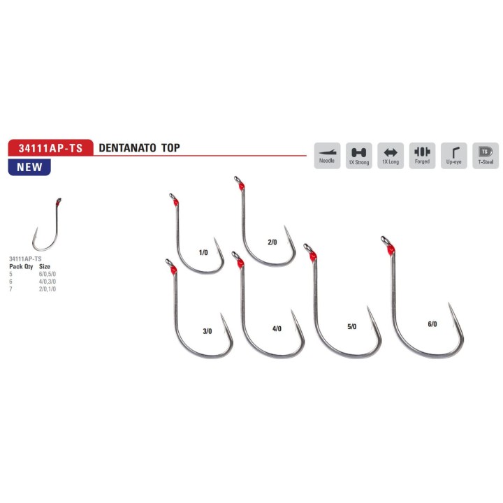 MUSTAD Dentanato Hook Top