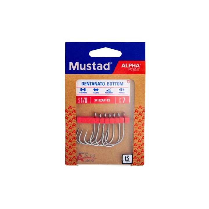 Parte inferior do gancho Mustad Dentanato