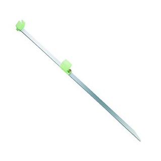 Piquet en aluminium avec support mobile phosphorescent