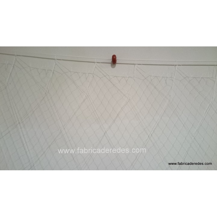 Trasmallo sepia 5/20 x 40 md completo montado con plomo y flotadores.