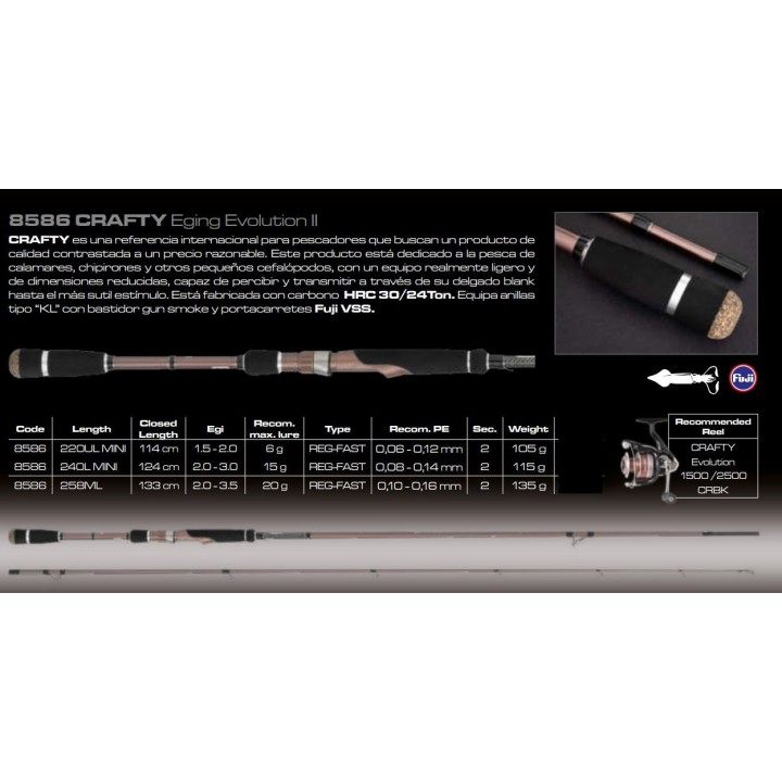 CINNETIC CRAFTY Eging Evolution II Tintenfisch und Tintenfisch