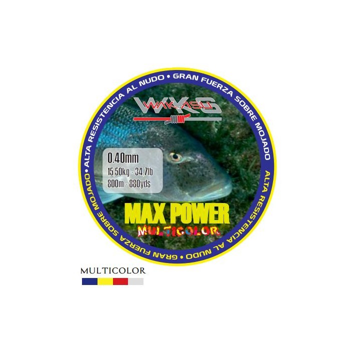 Multicolor MAX POWER surf casting