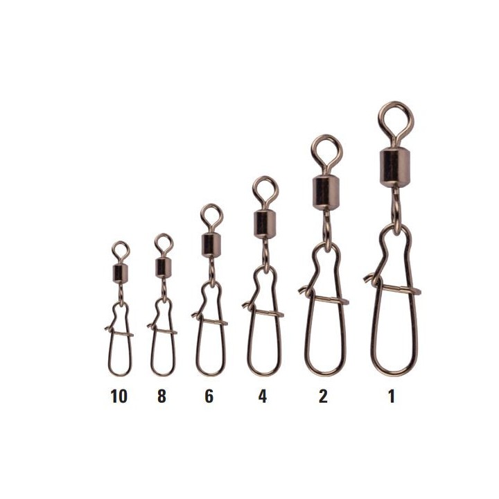 Mustad POWER rotativo SWIVEL W/ DUO LOCK