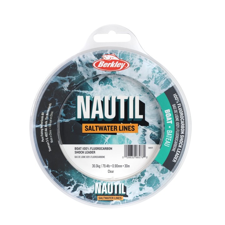 NAUTIL BOAT SHOCKLEADER 30 metros Fluorocarbon 100%