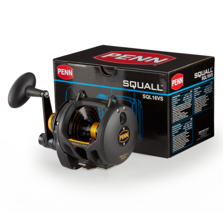 Penn SQUALL® LEVER DRAG 2 SPEED trolling fishing