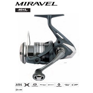 Shimano angelrolle Miravel