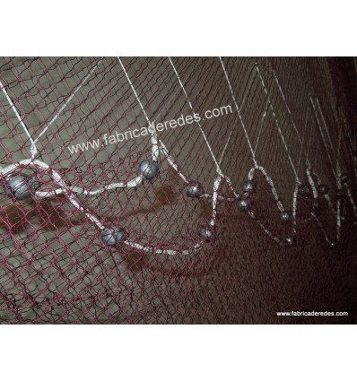 10mm mesh nylon multifilament fishing net, 10mm mesh nylon
