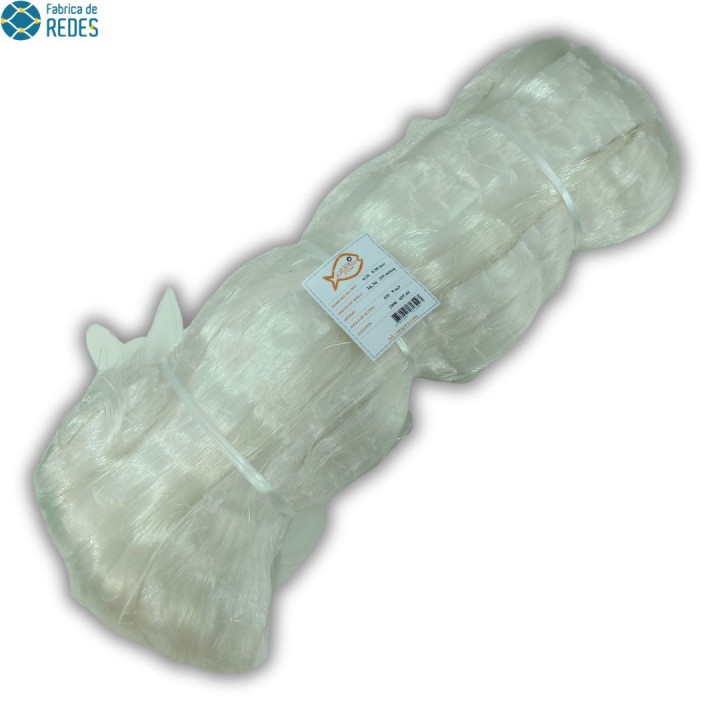 Vormontiertes Netz 0.28mm x 40mmsq x 100md x 200mts - Trammel 0.50mm x 280mmsq x 9md x 200mts