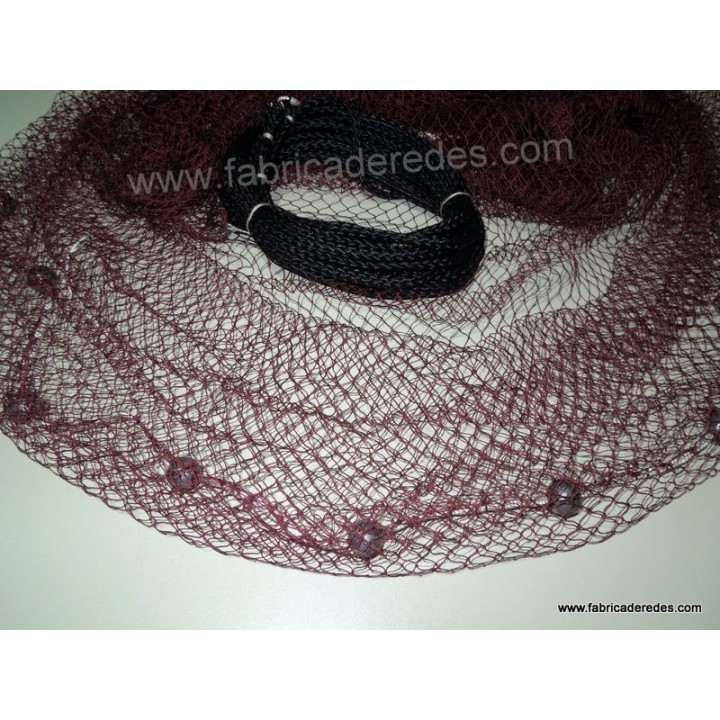 Atarraya multifilamento 210/6 malla 1cm