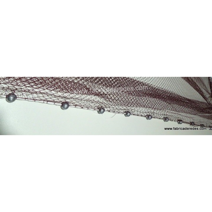 Atarraya multifilamento 210/6 malla 1cm