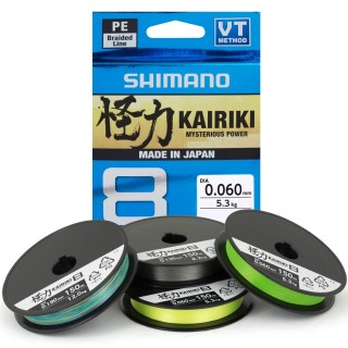 Trenzado shimano kairiki 8 hebras
