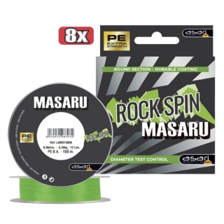 Trenzado ASARI Rock Spin Masaru - Alta Calidad y Gran Capacidad de Lance