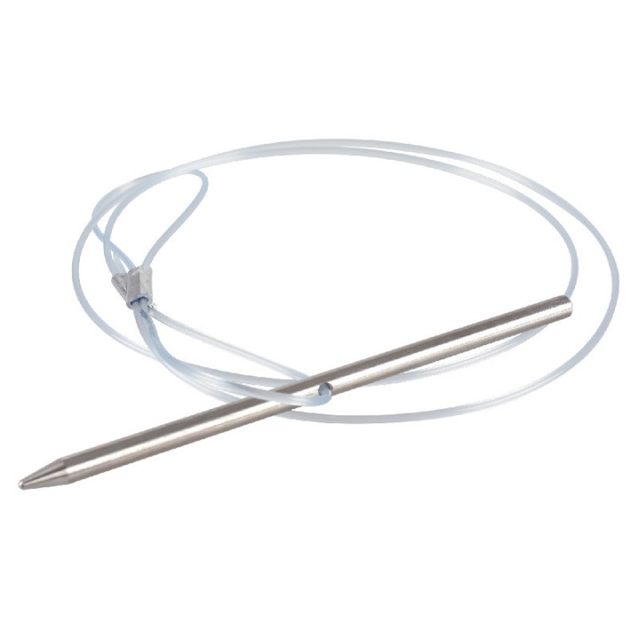 Pincho porta pesce acciaio inox SEAC - 18 cm, con monofilamento di 85 cm di lunghezza