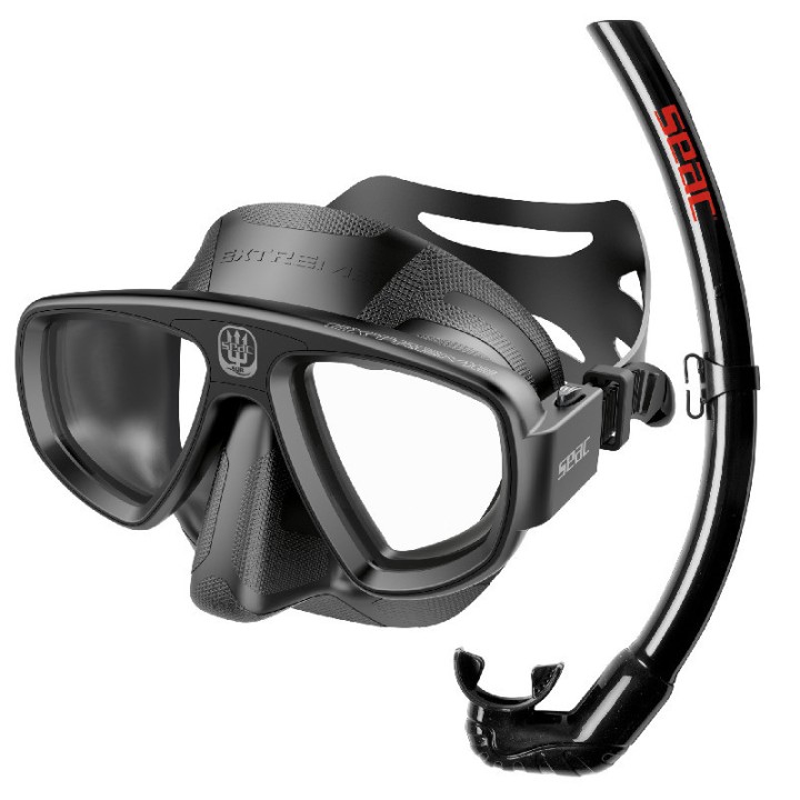 Set snorkeling Seac Extreme - Maschera e snorkel, ammette lenti graduate