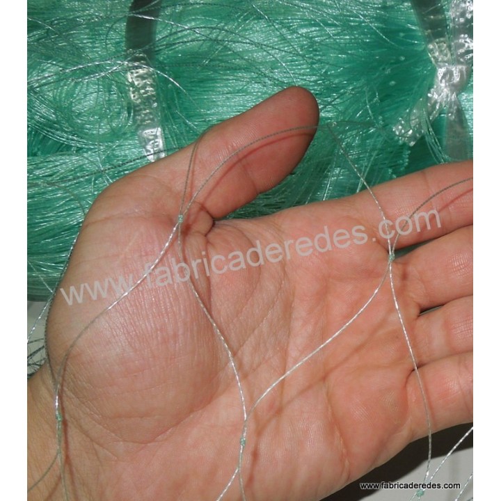 Red multimonofilamento 1.5x4 hilos x 60mm x 40mallas x 100mts