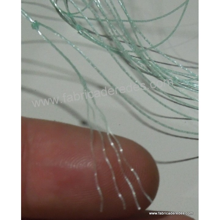 Red multimonofilamento 1.5x4 hilos x 60mm x 40mallas x 100mts