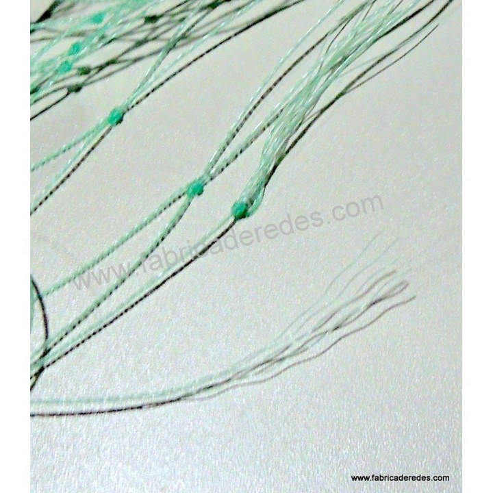 Red multimonofilamento 1.5x4 hilos x 60mm x 40mallas x 100mts