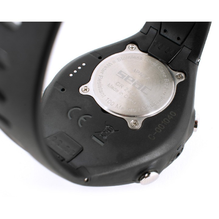 APNEA watch 100m Water Resistant with MSST Function and Retrolumination