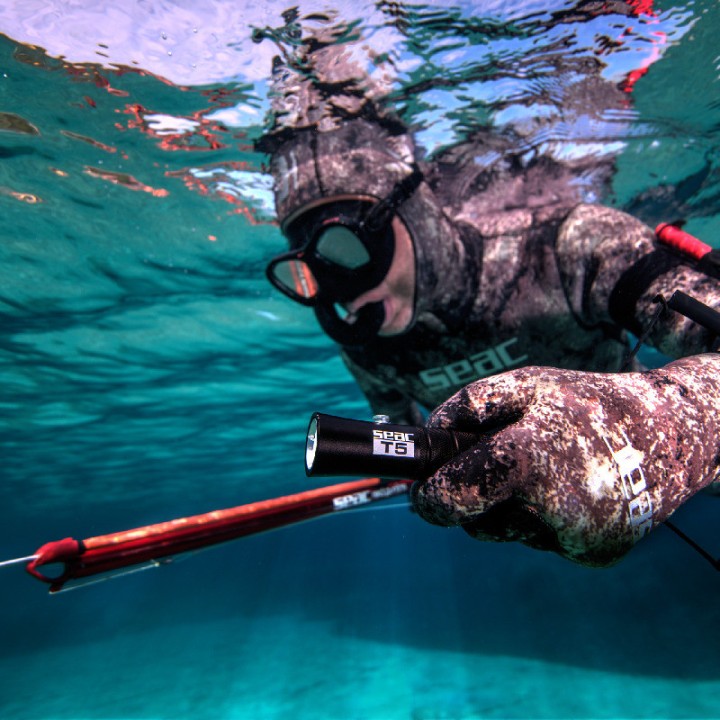 Water Flashlight T5: Potential Lighting for Diving