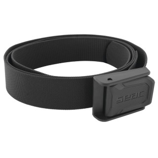Ceinture noire avec boucle Nylon: Durabilité et style