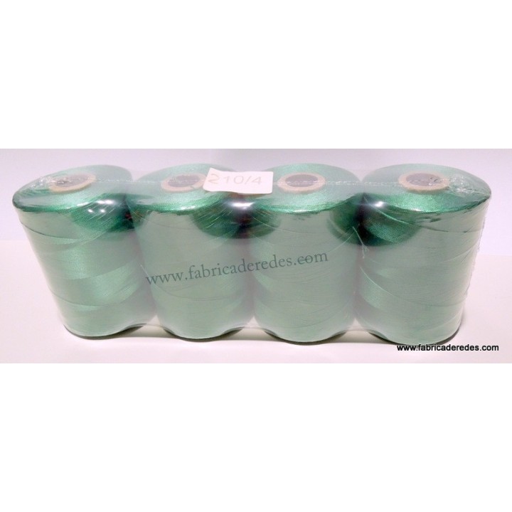 Hilo nylon 210/4 (10000) Verde