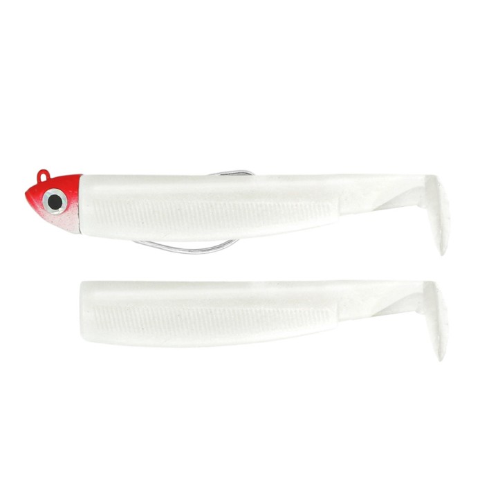 Black Minnow 90mm: White Deck Fishing Lure