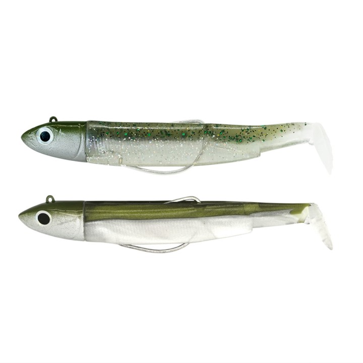Nº2 Black Minnow 90mm: combinação dupla de 5g, 8g e 10 gramas