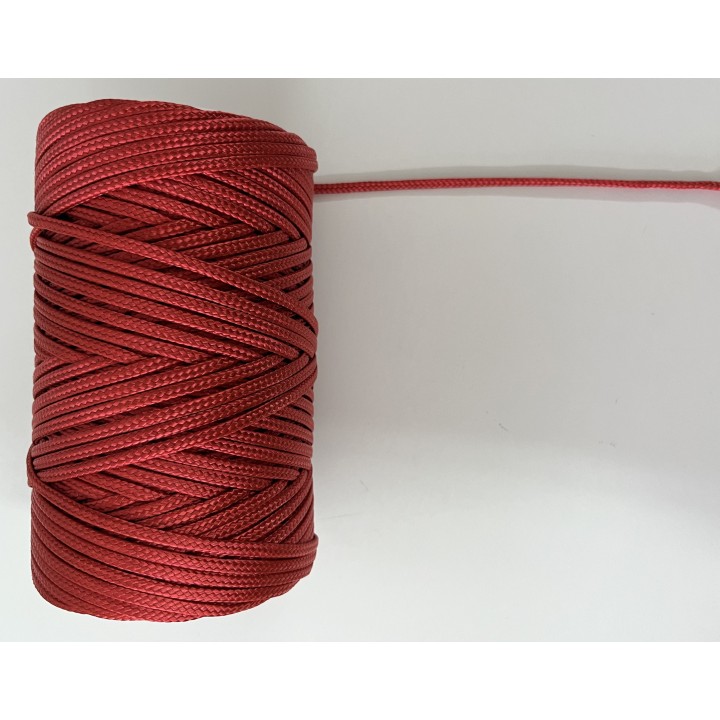 Nylonband mit Soul 4,5 mm, 1 kg, Rot - Resistant und vielseitig