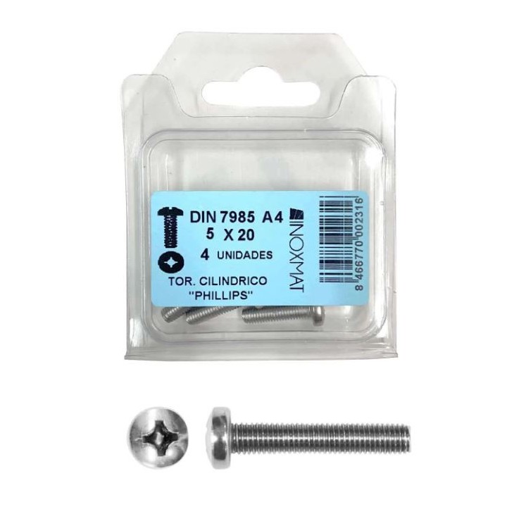 DIN 7985 Anello a testa ospitato phillips - Pratica blinster