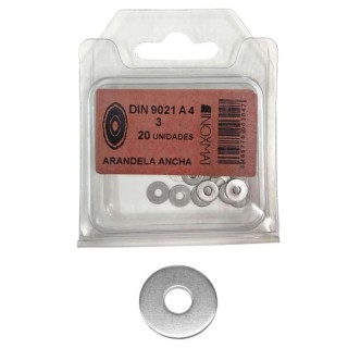 DIN 9021 Arandela plana ancha - Blíster para uso eficiente