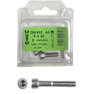 DIN 912 Allen Parafuso cilíndrico - Blyster prático e gerenciável