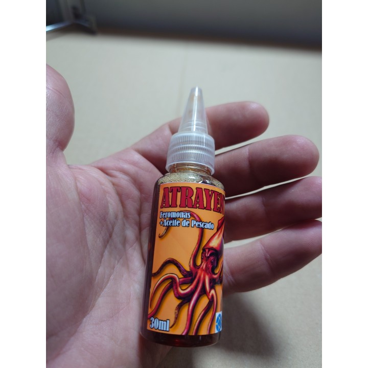 Attacco di feromone + olio di pesce 30 ml – Potere la vostra pesca