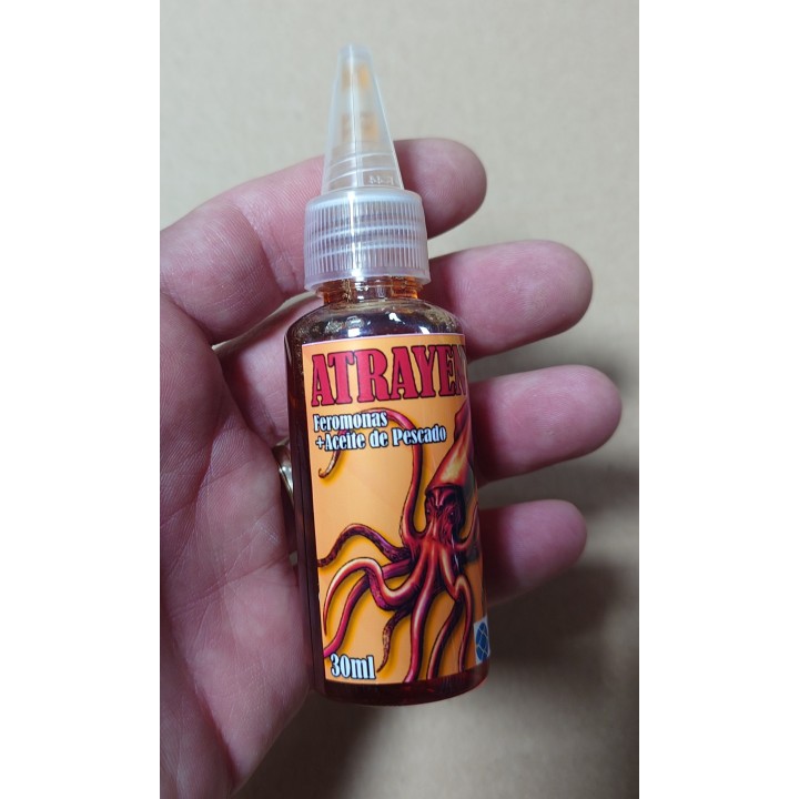 Attacco di feromone + olio di pesce 30 ml – Potere la vostra pesca