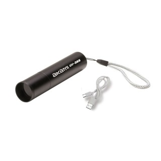 Lampe de poche UV puissante avec batterie rechargeable et boîtier