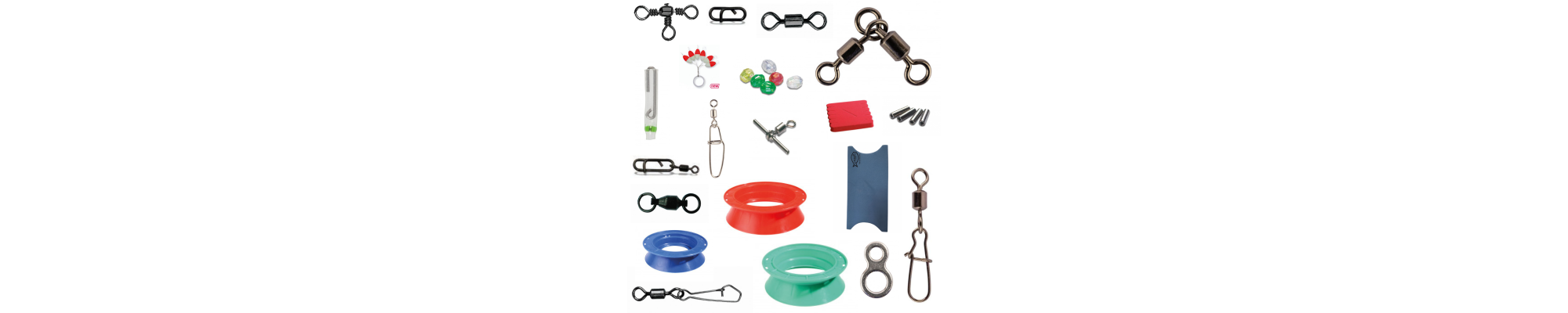 Accesorios de pesca - Emerillones- Giratorios & Conectores