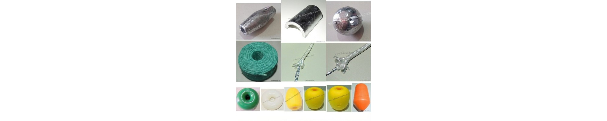 Accesorios de Redes: Flotadores, Boyas y Plomos | Montaje Pesca