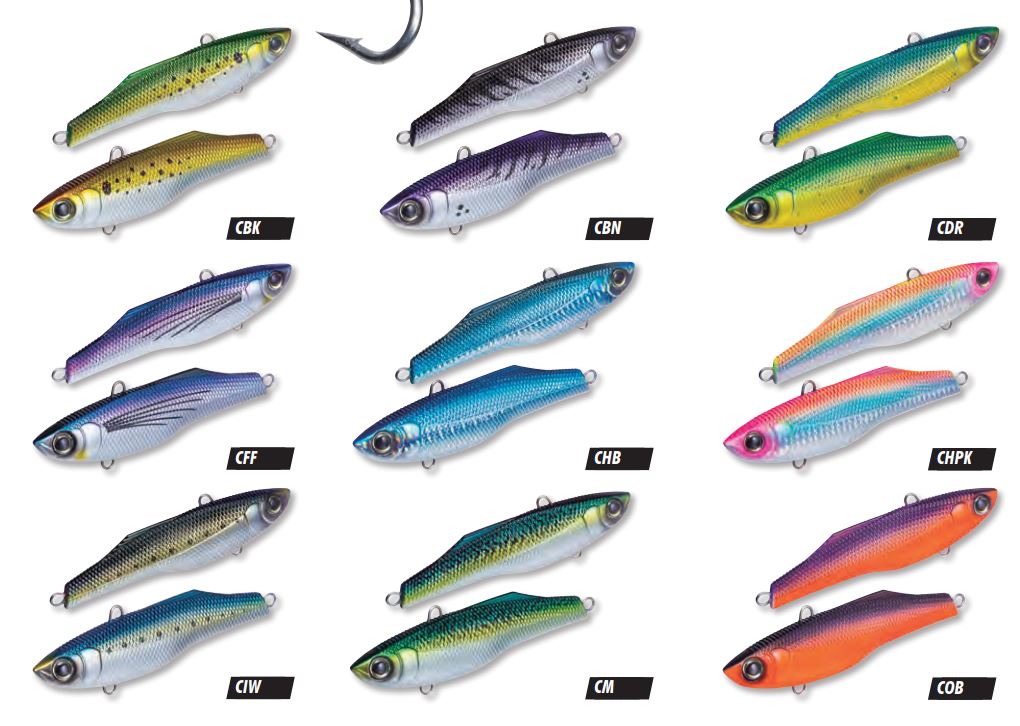 Yo-Zuri Big Game High Speed Vibe 5 1/4 inch Sinking Trolling Lure Bass  Fishing Lure — Discount Tackle