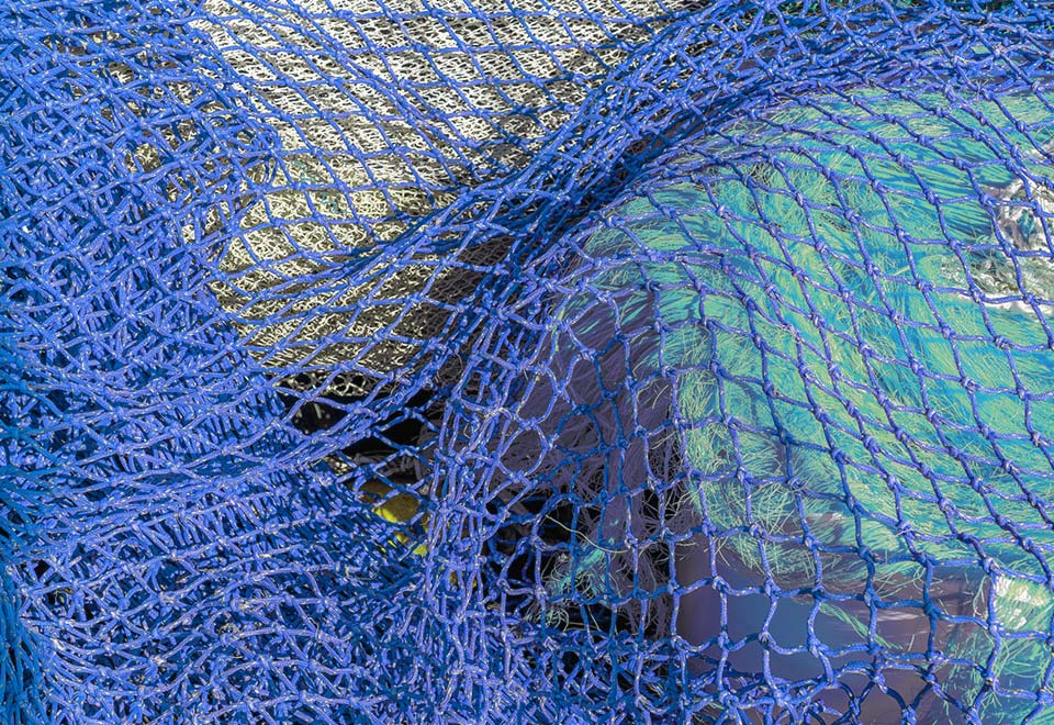 Redes Pesca Anchoveteras de Nylon Torcida con Nudo