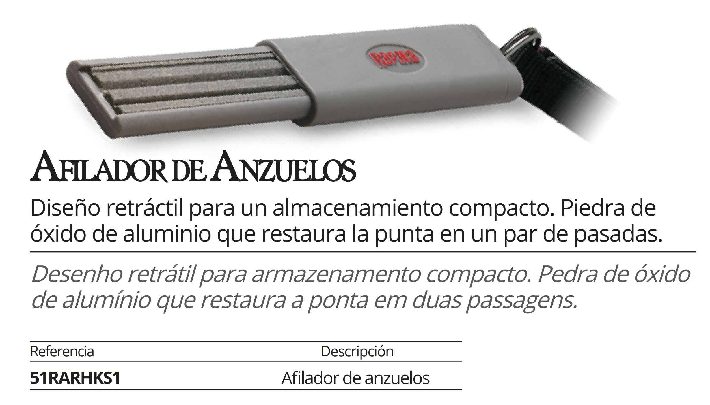 Afilador de anzuelos