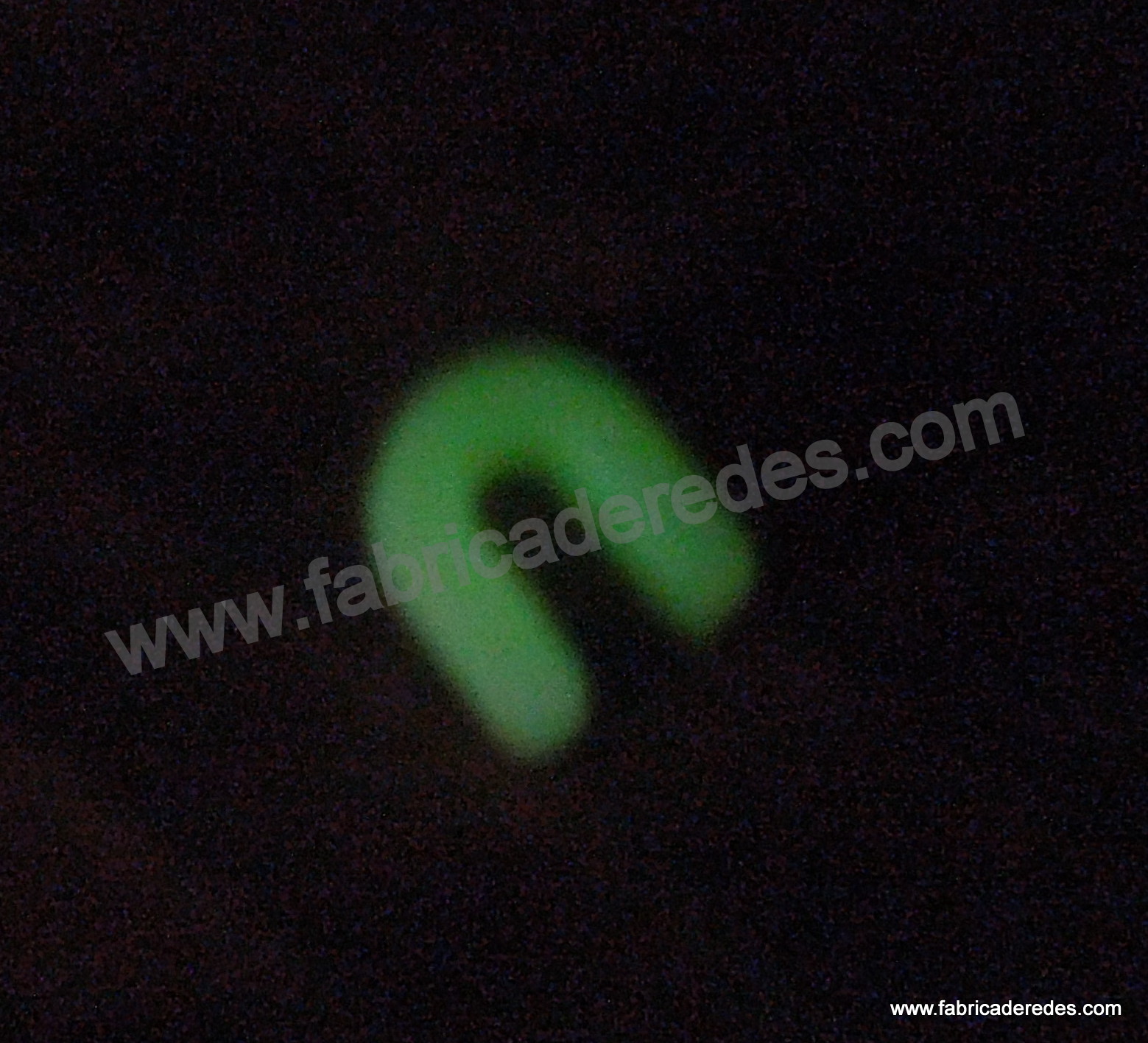 Guardacabos luminoso fluorescente