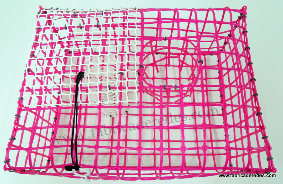 Nasa pulpo cuadrada ROSA